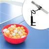 Robot da pong con morsetto, server di palline da pong per