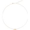DoDo Collana Dodo Nodo oro Rosa DCC4004_XSTAR_DB09R Necklace 42 cm Catenina Nuova