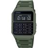 Casio Orologio da polso unisex Casio CA-53WF-3BDF - Iconic Calculator Watch in verd...