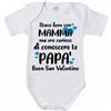 Body neonato stavo bene con mamma ma ero curioso di conoscere te papà buon sa...