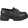 IGI&CO SCARPE MOCASSINI DONNA INVERNO 6665833 IN PELLE NERO