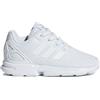 adidas SCARPE ADIDAS ZX FLUX BAMBINO BAMBINA UNISEX EL I BB9118 BIANCO WHITE ORIGINALS