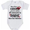 Body neonato stavo bene con mamma ma ero curioso di conoscere te papà buon sa...