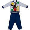 Bing Pigiama lungo Baby con bottoni sulla spalla Bing Grigio