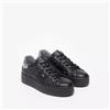 Nero Giardini Scarpe Nero Giardini donna sneakers platform in pelle I308420D monogram nero