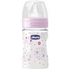 Chicco Biberon Benessere Girl 150 Ml - 1F - Tettarella Silicone