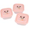 Minnie Set 3 contenitori per alimenti Disney Baby Minnie