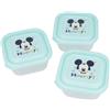 Mickey Mouse Set 3 contenitori per alimenti Disney Baby Mickey Mouse