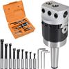 vidaXL Set Strumenti di Foraggio 15 pz 50 mm con Teste MT2-F1-12