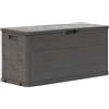 vidaXL Baule da Giardino 280 L Marrone