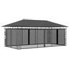 Senza Marca/Generico vidaXL Gazebo con Zanzariera 6x3x2,73 m Antracite