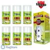 ZIG ZAG Kit insetticida automatico 6 bombolette Piretro Plus anti zanzare e mosche 30 gi