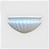 Vasar Vaso Gerla a muro in resina Bianco Per Piante E Fiori 26x14x14 cm