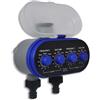 Programmatore timer irrigazione elettronico automatico per orto 2 vie