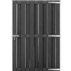 vidaXL Cancello da Giardino in WPC 100x150 cm Grigio