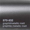 Orafol Oracal Oracal 970 932 Grigio Grafite Metallizzato Opaco Pellicola Wrapping Profession
