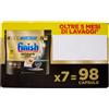 FINISH Powerball Ultimate Plus Limone Pulizia e Brillantezza Intensa - 98Tabs