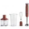 Tognana FRULLATORE AD IMMERSIONE IRIDEA ROSSO TOGNANA 3 IN UNO ROSSO MELA 600W INOX