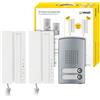 Vimar Kit citofono bifamiliare Voxie - 40142 Vimar K40540.E2