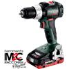 Metabo TRAPANO AVVITATORE A PERCUSSIONE (75Nm) 2 BATTERIE 5.2Ah - METABO SB 18 LT BL