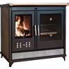 KLOVER STAR 90 COUNTRY CUCINA TERMOCUCINA IDRO A LEGNA CON FORNO STUFA TERMOSUFA