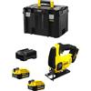 Stanley Seghetto Alternativo STANLEY FatMax SFMCS600M2T (2 x 4,0 Ah + Caricabatteria + T