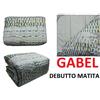GABEL TRAPUNTA LETTO SINGOLO PIUMONE INVERNALE 320 GR/MQ COTONE 58 FILI GABEL OFFERTA