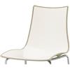 SCAB DESIGN SET 4 SEDIE SEDIA CASA BAR LIVING ZEBRA BICOLORE 4 GAMBE CROMATE