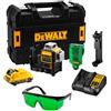 LASERLINER Laser Autolivellante DeWALT DCE089D1G (1 x 2,0 Ah + DCB107 + Valigetta)