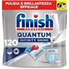 Finish Powerball Quantum Infinity Shine Pastiglie Lavastoviglie - 120Tabs