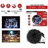 ARRANGO LUCI ALBERO NATALE 1500 LED LUCE BIANCO FREDDO FILO VERDE IP44 31V 8 GIOCHI 75MT