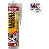 Fischer SILICONE MULTIUSO NEUTRO TRASPARENTE SN FISCHER - 310 ml - Lotti 5, 10, 25 pezzi