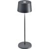 Olivia Pro lampada da tavolo grigio scuro Zafferano LD0850N3