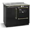 MEB CUKI 95 CUCINA TERMOCUCNA IDRO A LEGNA CON FORNO STUFA TERMOSTUFA