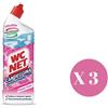 Fresh WC NET CANDEGGINA Gel FLOWER FRESH Disinfettante per Sanitari - 700mL x 3pz