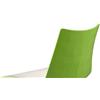 SCAB DESIGN SET 4 SEDIE SEDIA CASA BAR LIVING ZEBRA BICOLORE 4 GAMBE CROMATE