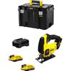 Stanley Seghetto Alternativo STANLEY FatMax SFMCS600D2T (2 x 2,0 Ah + Caricabatteria + T
