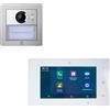 Farfisa Videocitofono monofamiliare Farfisa 1SEPG+ colore wifi 2 fili pluggy plus comple