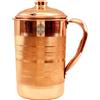 Fatto a mano Brocca Di Rame, Contenitore Per Acqua (1700 Ml)