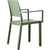 SCAB DESIGN SET DA 4 SEDIE SEDIA CASA BAR RISTORANTI BISTROT KATE CON BRACCIOLI