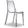 SCAB SEDIA POLICARBONATO SCAB DESIGN VANITY CHAIR CASA BAR RISTORANTI BISTROT SEDIE