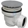 DAMAST PILETTA SIFONATA IN PVC PER PIATTI DOCCIA FORO ø 60 PICCOLO CALOTTA MM 90 ITALY