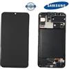 Samsung SCHERMO ORIGINALE SERVICE PACK SAMSUNG GALAXY A30S A307F NERO DISPLAY CON FRAME