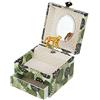 Trousselier Ghepardi S20924 Carillon Cubo per Gioielli, 10.5 x 10.5 x 8.5 cm, Multicolore