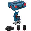 Bosch Rifilatore BOSCH GKF 12V-8 (2 x 3,0 Ah + GAL12V-40 + L-Boxx 136)