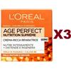 L'Oréal 3 L'OREAL AGE PERFECT NUTRITION SUPREME CREMA RICCA RIPARATRICE MIELE VISO 50ML