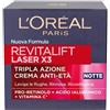 L'Oréal L'OREAL REVITALIFT LASER X3 TRIPLA AZIONE CREMA ANTI-ETA' NOTTE VISO 50ML
