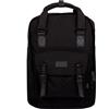 Doughnut Macaroon Large Cordura Black Backpack Nero