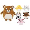 Globo Peluche Globo 83415 PELUX Cuscino Animale Assortito