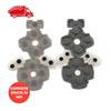 Tastiera Gomma Conduttiva per Sony Controller PS5 DualSense BDM-010